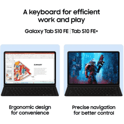 Samsung Galaxy Tab S10 FE+ Tablet | Wi-Fi+5G |  12 GB |  256 GB | Silver | X626