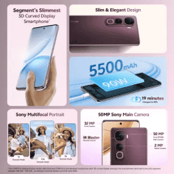 vivo Y400 Pro 5G | 8 GB | 128 GB | Nebula Purple