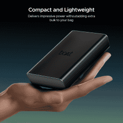 boAt Energyshroom PB400 Pro | 20000mAh | Carbon Black