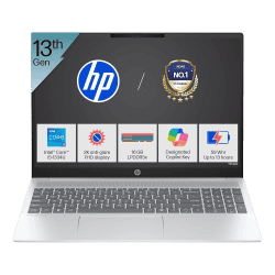HP OmniBook 5 Laptop | Intel Core i5 13th Gen | 16GB | 512GB SSD | Silver | 16-BA1008TU