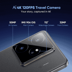realme GT 7 5G | 12 GB | 512 GB | IceSense Black