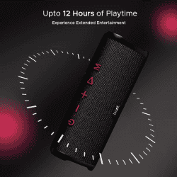 boAt Stone 750 Bluetooth Speaker | 12W | 12 Hours Playback | Raging Black
