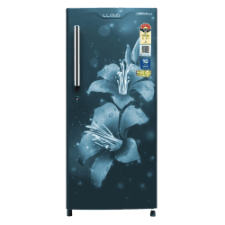 Lloyd Direct Cool Refrigerator | 188 L | 5 Star | Lilly Aqua | GLDF205SLAT2LC