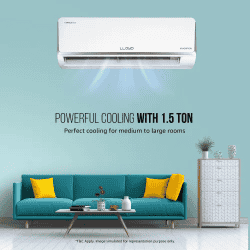 Lloyd Inverter Split AC | 1.5 Ton | 3 Star | White | GLS18I3KOJSR