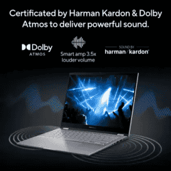 ASUS Vivobook S14 Flip |  Core i5 | 13th Gen 13420H | 16 GB | 512 GB SSD | 14 inch | Transparent Silver | TP3402VAO-LZ612WS