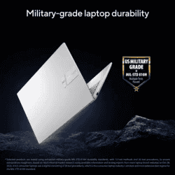 ASUS Vivobook 14 Thin and Light Laptop | Core i3 | 13th Gen 1315U | 8 GB | 512 GB SSD | 14 inch | Cool Silver | X1404VA-NK761WS