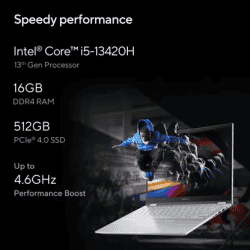 ASUS Vivobook S14 Flip |  Core i5 | 13th Gen 13420H | 16 GB | 512 GB SSD | 14 inch | Transparent Silver | TP3402VAO-LZ612WS