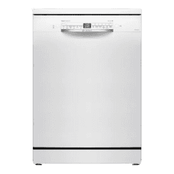 Bosch Series 6 Dishwasher | 14 Place Settings | Free Standing with Glass Protection Technology | White | SMS6IKW01I