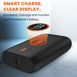 Lapcare ORANGE Pocket Size Power Bank I 10000 mAh | LPB-516