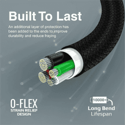 Promate Type-C Fast Charging Cable | USB-C to USB-C | 60W | Black | XCord-CC