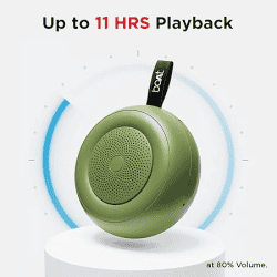 boAt Stone 135 Bluetooth Speaker | Soldier Green