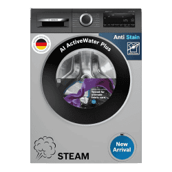 Bosch Fully Automatic Front Loading Washing Machine | 9 KG | 5 Star | Dark Silver | WGA2420SIN