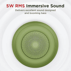 boAt Stone 135 Bluetooth Speaker | Soldier Green