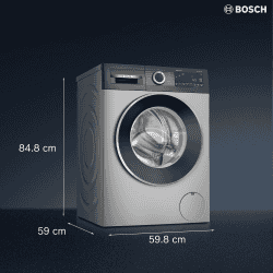 Bosch Fully Automatic Front Loading Washing Machine | 9 KG | 5 Star | Dark Silver | WGA2420SIN