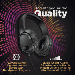 Lenovo H110 Wired Gaming Headphones | 3.5mm | Black