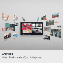 Samsung The Frame Series 4K Ultra HD Smart QLED TV | 138 cm (55 inches) | QA55LS03FAULXL