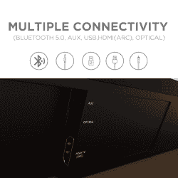 boAt Aavante Bar 2050 Bluetooth Soundbar | 160W | Black