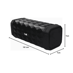 boAt Stone 650 Bluetooth Speaker | 10W | 7 Hours Playback | Charcoal Black
