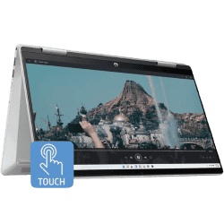 HP Pavilion 14 X360 2 in 1 Laptop | Intel Core i5 13th Gen 1335U | 16 GB | 512 GB SSD | Natural Silver | 14-EK1148TU