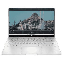 HP Pavilion 14 X360 2 in 1 Laptop | Intel Core i5 13th Gen 1335U | 16 GB | 512 GB SSD | Natural Silver | 14-EK1148TU