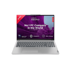 Lenovo IdeaPad Slim 5 | Intel Core Ultra 5 Laptop | Core i5-125H | 16 GB | 1 TB | 16 inch | Cloud Gray | 83DC0093IN
