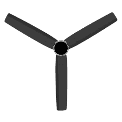 HAVELLS Ceiling Fan | Epic Pro BLDC 3 Blades 1200 mm | Matt Black