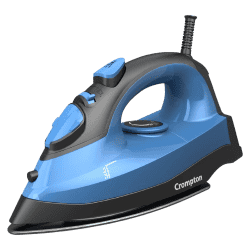 Crompton Fabrimagic Neo ​Iron Box | 1200 W Steam | Non-Stick Soleplate | Blue |