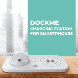 iGear DockMe 10W Fast Charging with Docking and 15W Wireless Charger