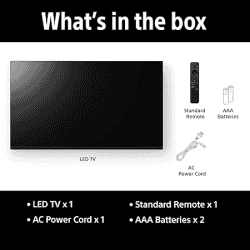 SONY BRAVIA 2 4K Ultra HD LED Smart Google TV | S25M2 Series | 164 cm (65 inch) | K-65S25M2