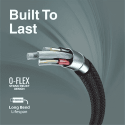 Promate USB to Type C Data Cable | 2A 2A Fast Charging | 1m | Black | XCord-AC