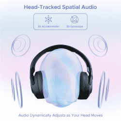 boAt Nirvana Eutopia Bluetooth Headphones | Spatial Audio | Primia Black