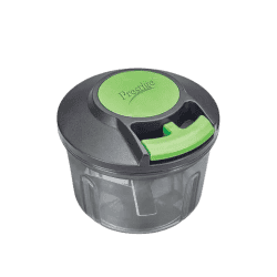 Prestige PVC 8.0 Veggie Cutter | 3 Stainless Steel Blades | Jumbo Bowl | Black | 43055