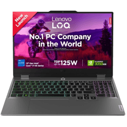 Lenovo LOQ Gaming Laptop | Intel Core i7 | 13th Gen 13650HX | 16 GB | 512 GB SSD | RTX 3050 | 15.6 inch | Luna Gray | 83DV00XEIN