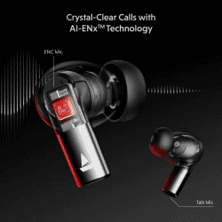 boAt Airdopes Ultra Pro TWS Ear Buds | Gunmetal Black