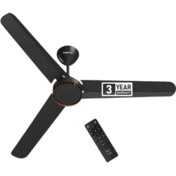 Impex E-Saver BLDC Ceiling Fan with Remote Contro | 1200 mm | 5 star Rated Energy Efficient Ceiling Fan | Smoke Brown