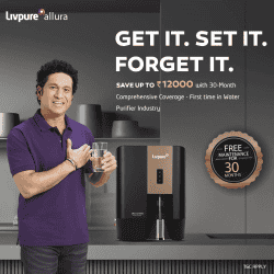 Livpure Allura Premia Water Purifier | 7 L | RO + UV + UF + Copper Water Purifier