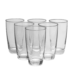 Ocean Tiara Glass | 355ml | Pack of 6 | Clear | B12012