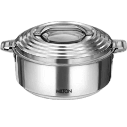 Milton Galaxia Stainless Steel Casserole | 2.5 L | Silver