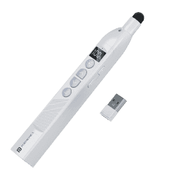 Portronics SlideMate 2 | Red Laser | Retractable Pointer | Rechargeable | Stylus Tip
