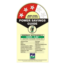 Hitachi iZen 3400SXL Convertible 1 Ton 3 Star Invertor Split AC | Anti Bacterial SuperFine Mesh Filter | White | RAS.G312PCBISS1