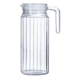 Luminarc Glass Quadro Jug with Lid | 1.3 L