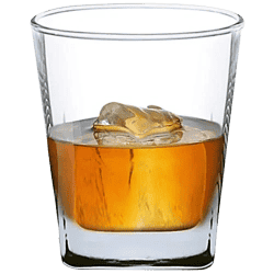 Ocean Plaza Rock Glass | 6 PCS SET | B11007