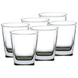 Ocean Plaza Rock Glass | 6 PCS SET | B11007