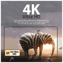 Lloyd 4K Ultra HD LED Smart WebOS TV | 139cm (55 Inch) | GL55U4P2SF