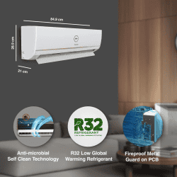 Godrej Inverter Split AC | 1.5 Ton | 3 Star | White | SIC 18DTC3-GYA AL