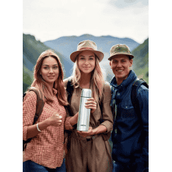 Milton Flip Lid Thermosteel Water Bottle | 750 ml