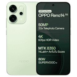 OPPO Reno14 5G | 8GB | 256GB | Mint Green