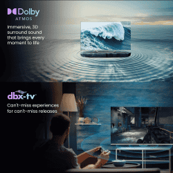 Haier S800 Series 4K Ultra HD Smart QLED Google TV | Grey | 108 cm (43) |  43S800QT-P