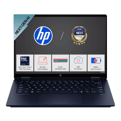 HP OmniBook X Flip Laptop | Intel Core Ultra 7 258V | 32 GB | 1 TB SSD | Atmospheric Blue | 14-fm0029TU