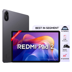 Redmi Pad 2 Wi Fi | 4GB | 128GB | Graphite Grey